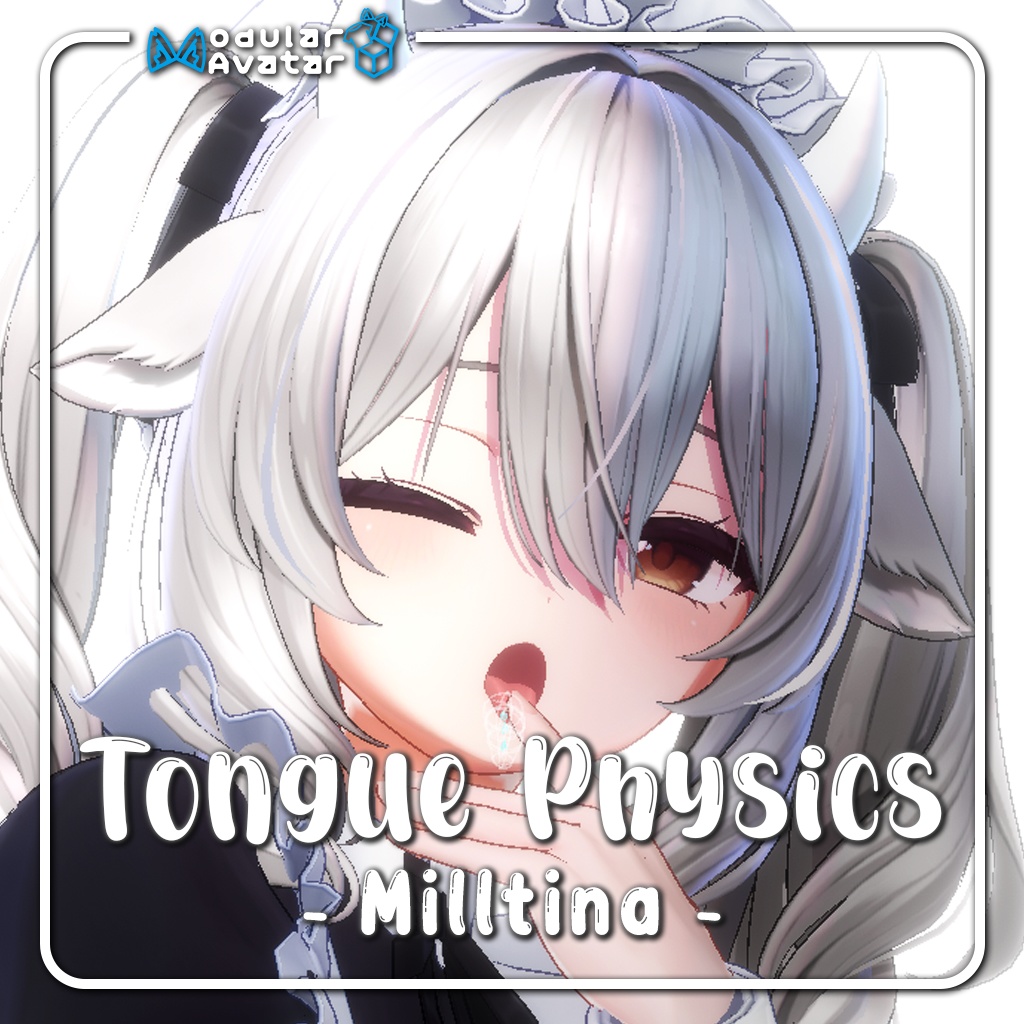 Milltina 「ミルティナ」 - Tongue Physics (Modular Avatar)