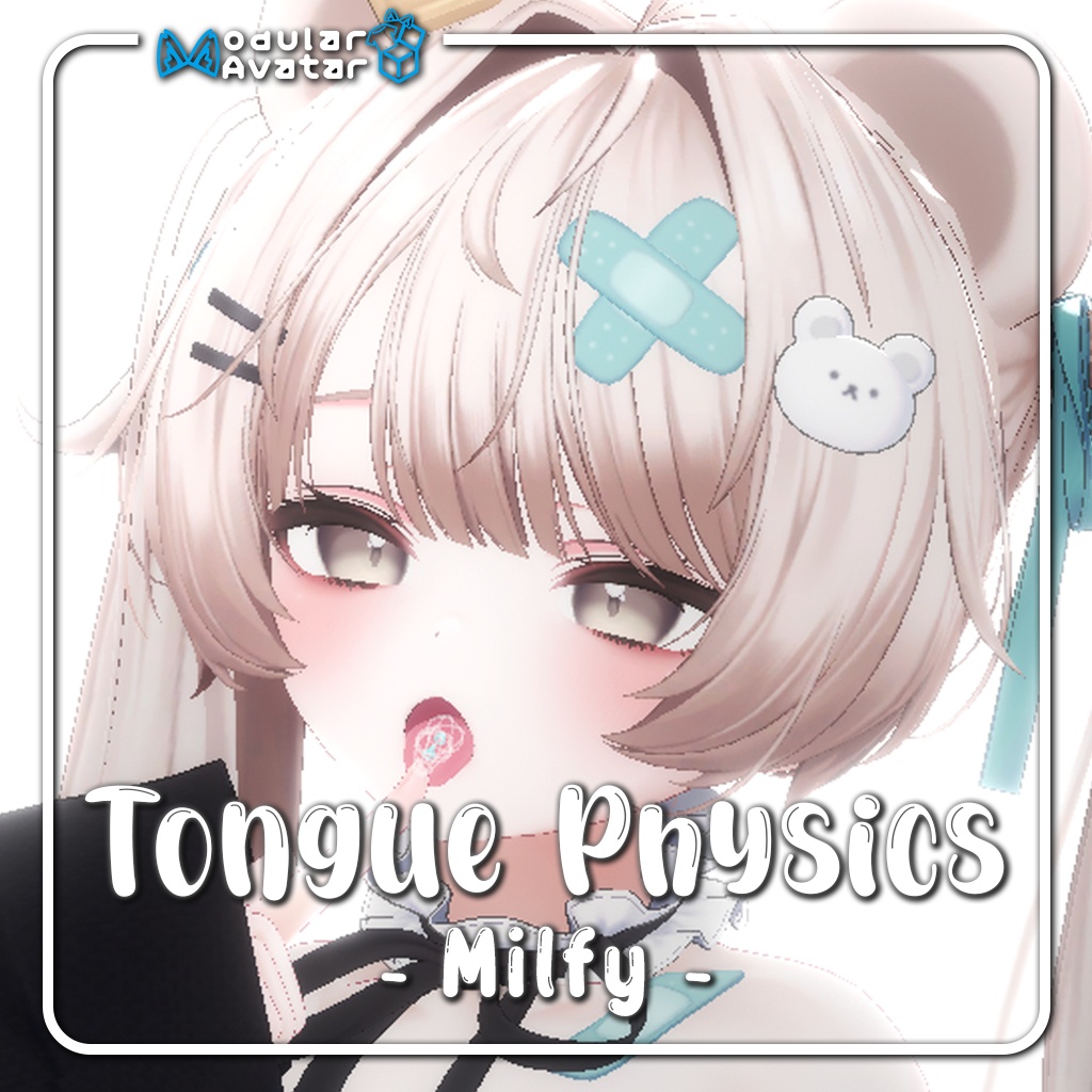 Milfy 「ミルフィ」 - Tongue Physics (Modular Avatar)