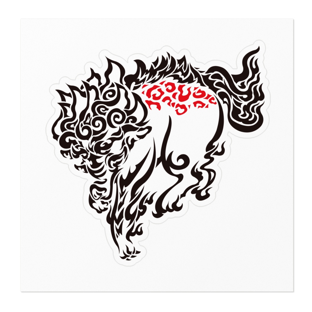 獏ステッカー(ダイカット)/BAKU sticker.(die cut)