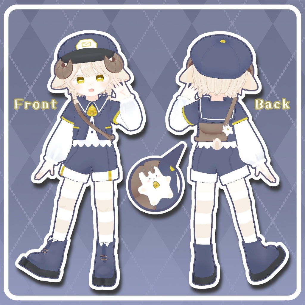 メルノ・ポステ オリジナル3Dモデル