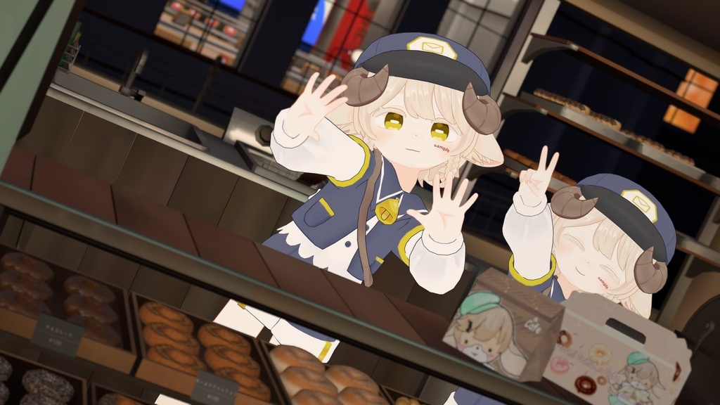 メルノ・ポステ オリジナル3Dモデル