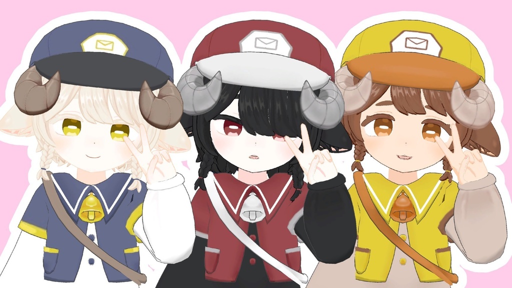 メルノ・ポステ オリジナル3Dモデル