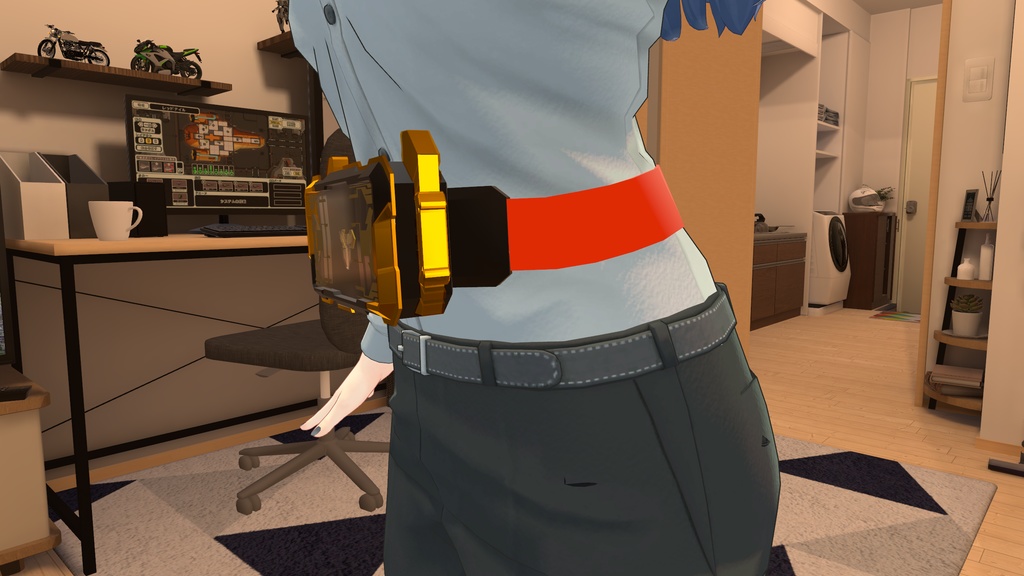 【VRchat想定】 ガッチャードライバー