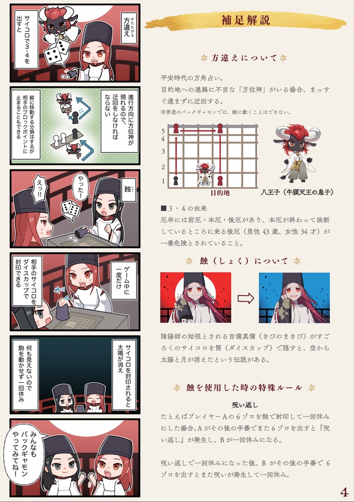 平安京バックギャモン