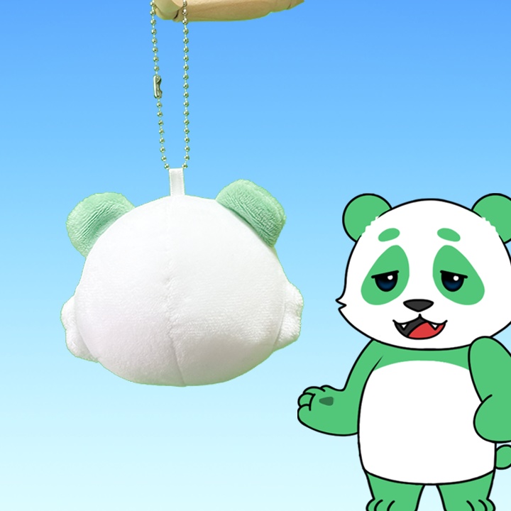 てんてんキーホルダーぬいぐるみ