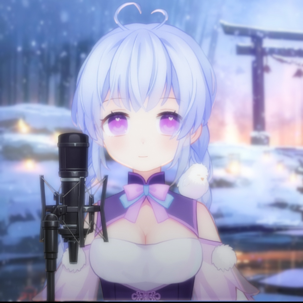 【限定1点】 live2dモデル雪の妖精/【VTS対応Live2D premade model】