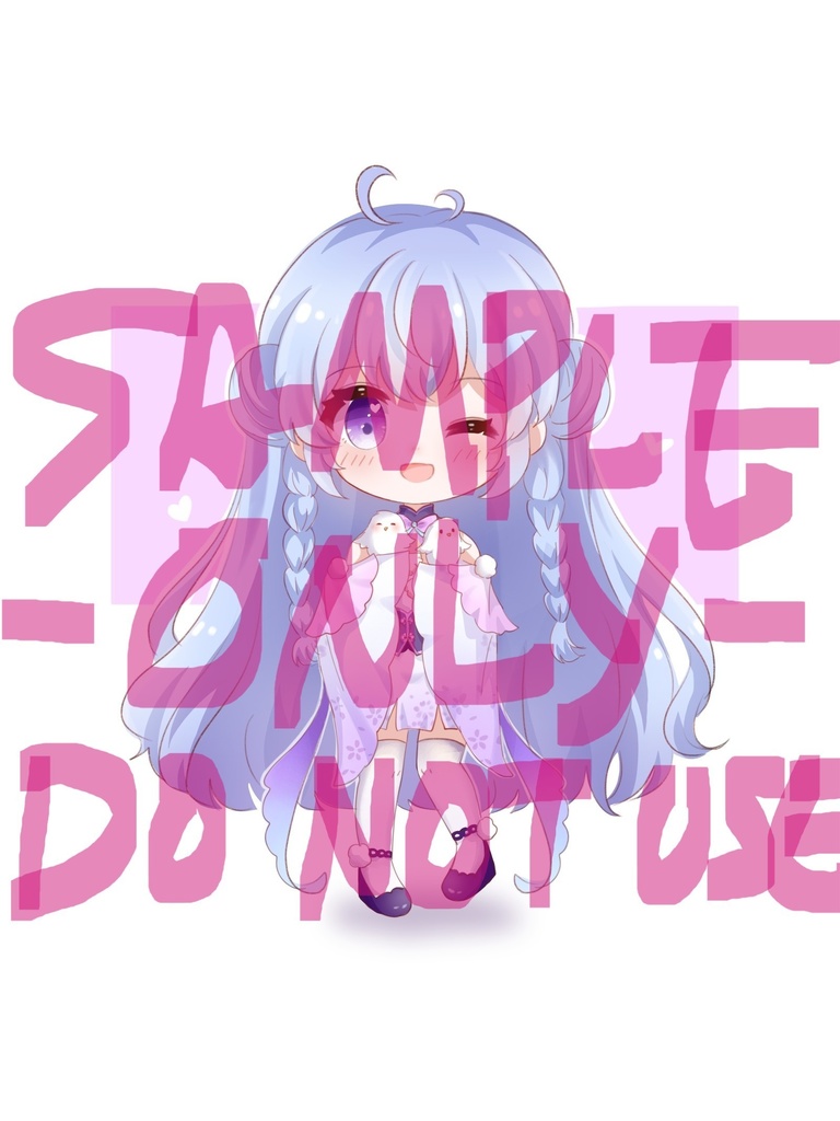 【限定1点】 live2dモデル雪の妖精/【VTS対応Live2D premade model】