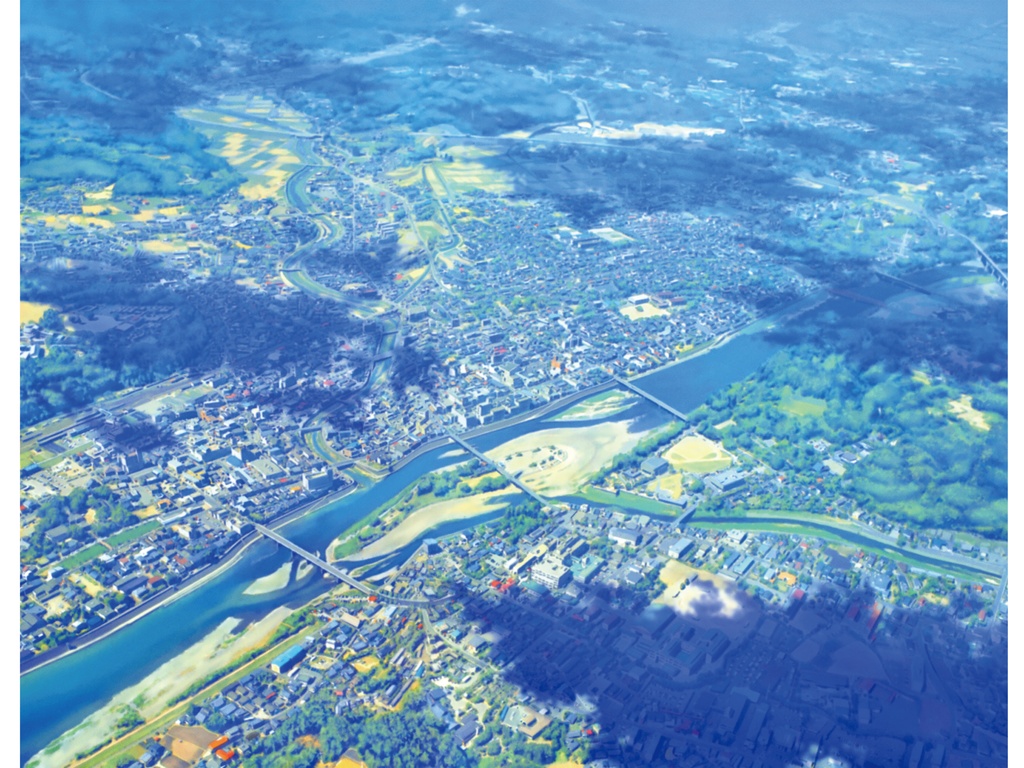 田上俊介F6キャンバスアート「11:御一夜市上空」