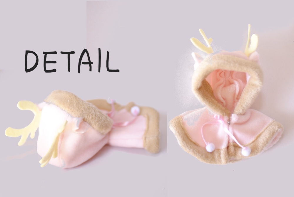 ねんどろいどどーる トナカイケープ