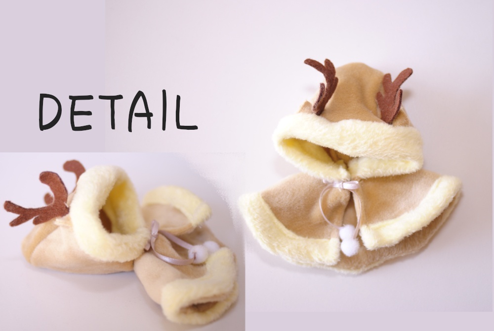 ねんどろいどどーる トナカイケープ