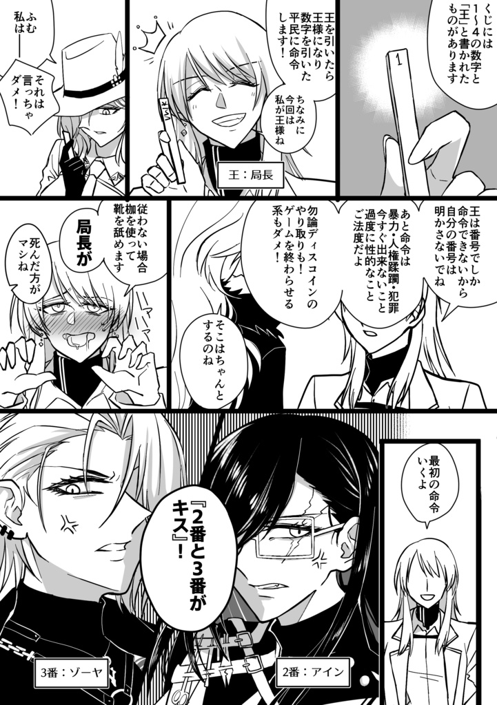 顔の良い女と王様ゲームするだけの本