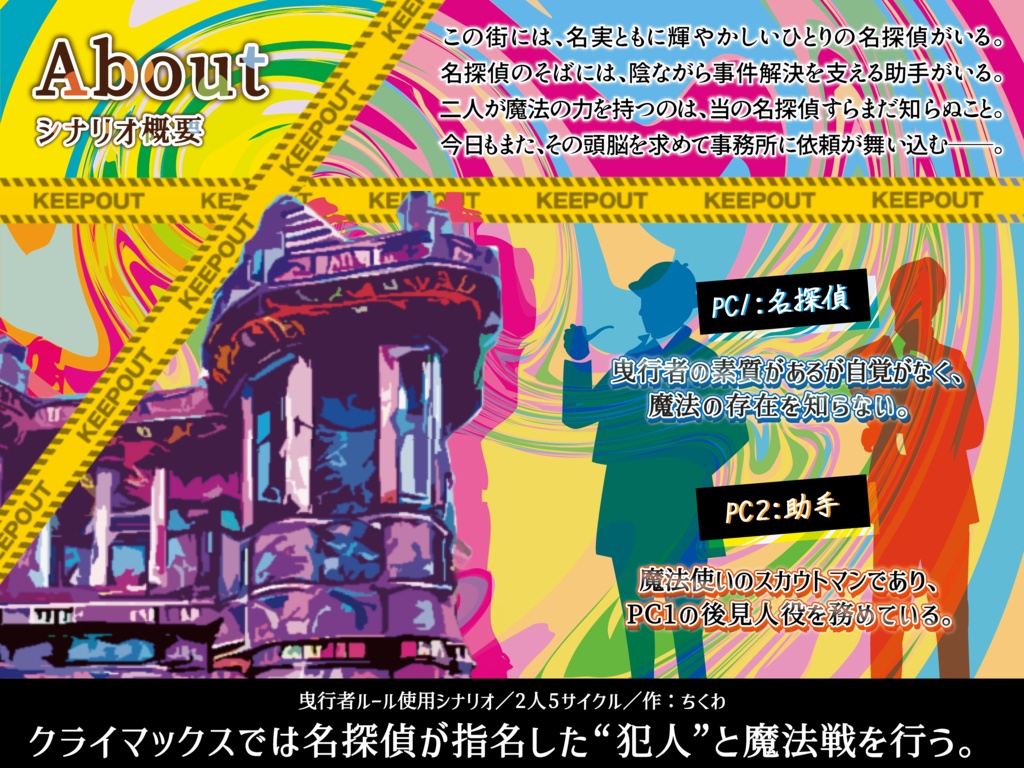 魔道書大戦RPGマギカロギア「曳行者探偵と混血の館」SPLL:E224057