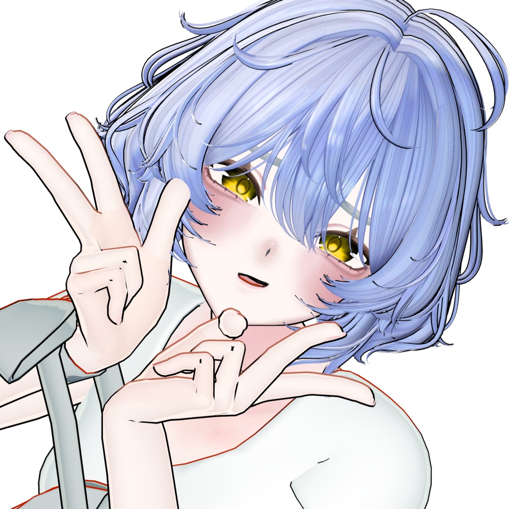 【unito対応】Mellow Veil eye texture