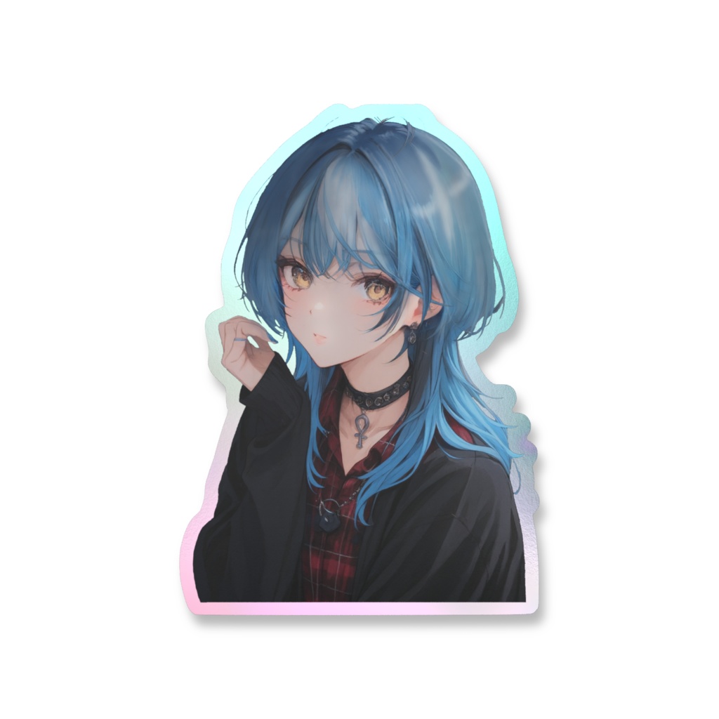 オーロラステッカー 新りあちゃん