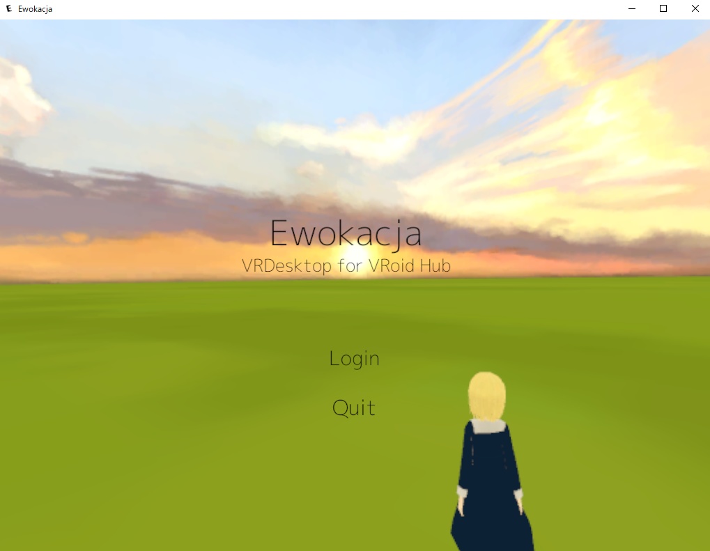 [α ver] "Ewokacja" The VR Viewer for VRoid Hub