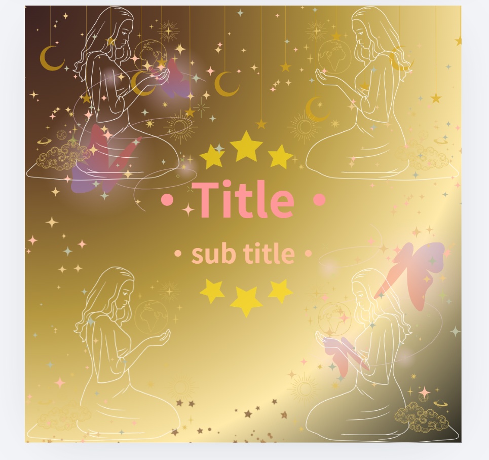 【配信・SNSロゴ】背景で姿が変わる、神秘的な祈りのロゴ素材(お名前入れ・カスタムOK)