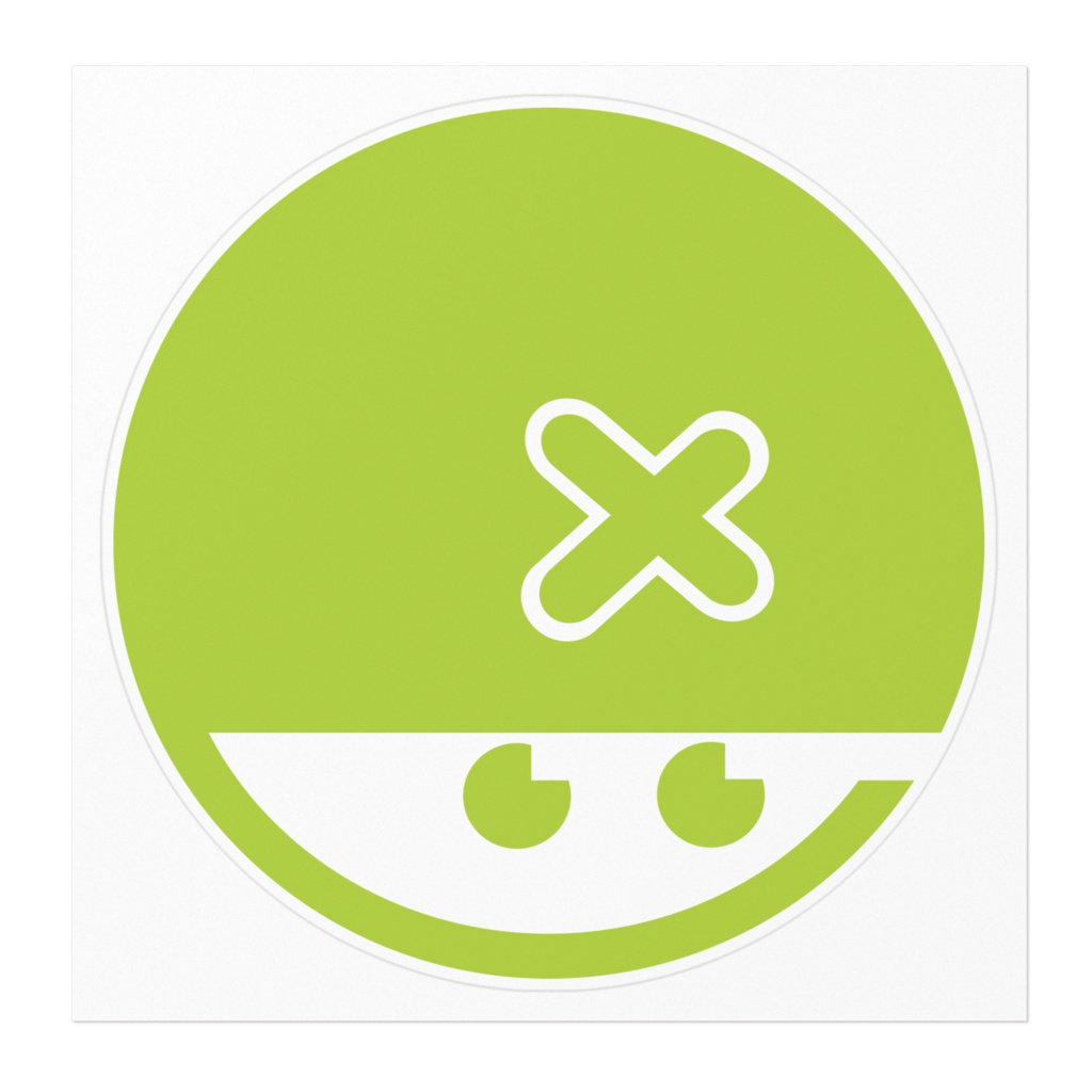 Metくん ロゴステッカー