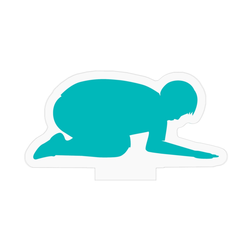 アクリルフィギュア ヲタク エメラルドグリーン