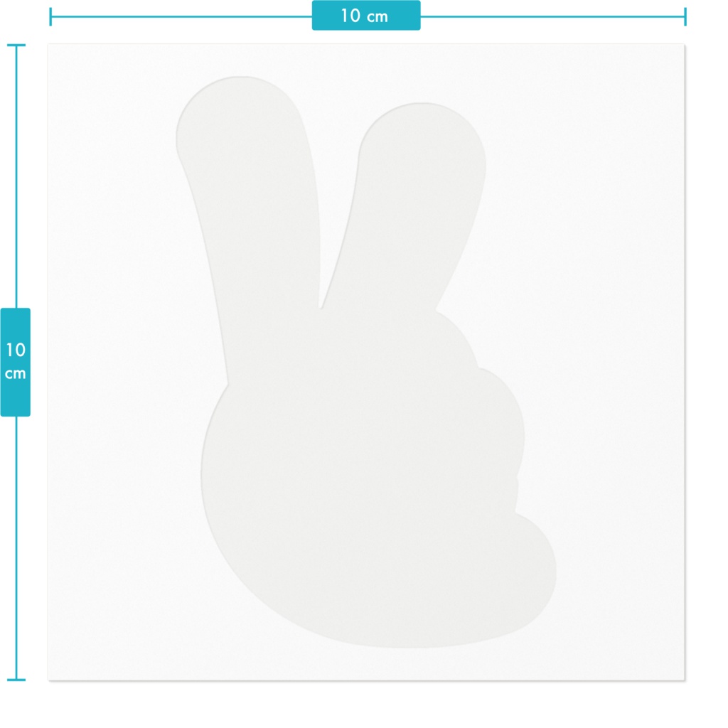 応援Thank youステッカー(Metくん支援用)