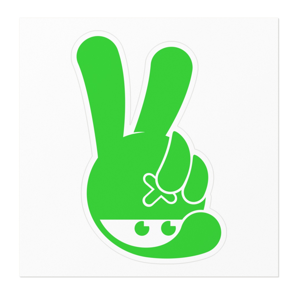 応援Thank youステッカー(Metくん支援用)