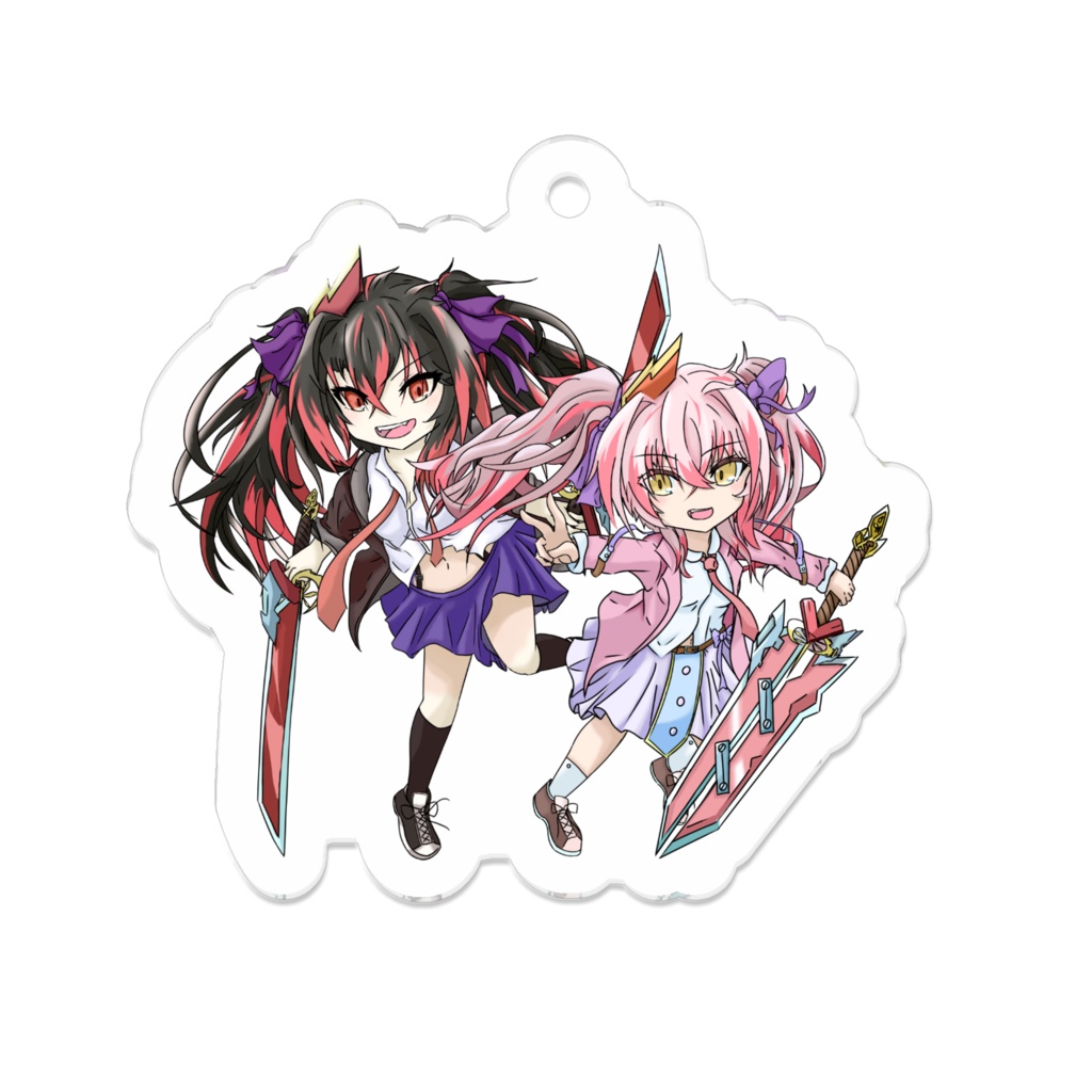 アクリルキーホルダー サクナ&ダクナ