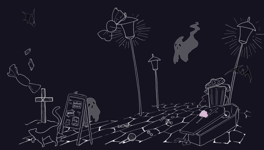 ここふぉりあハロウィン素材