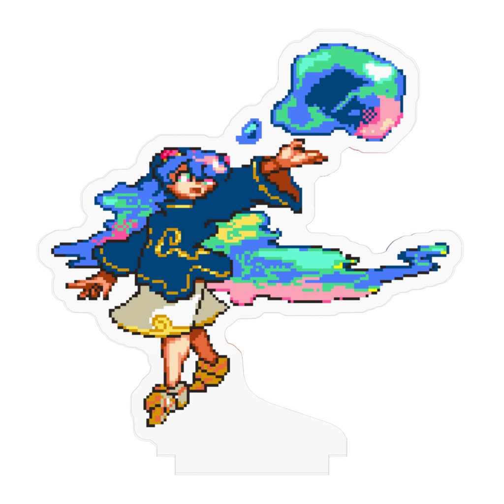 【ユニバスター モーションフィギュア 】エーゲ(マリンバルーン)