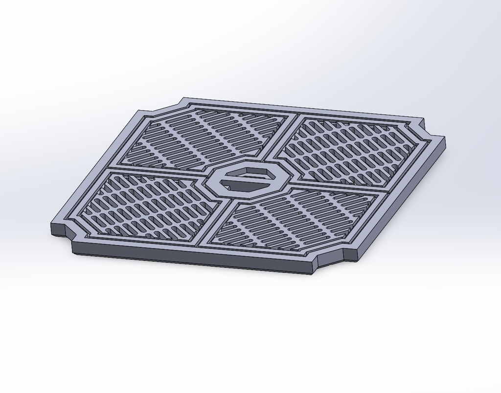 【3Dプリント用STL】SFテレインセット vol1 - narukiworks製ミニチュアゲーム用建物パーツ(9種)