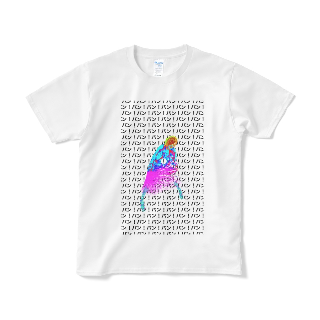 Tシャツ（バン！・白＆黒）