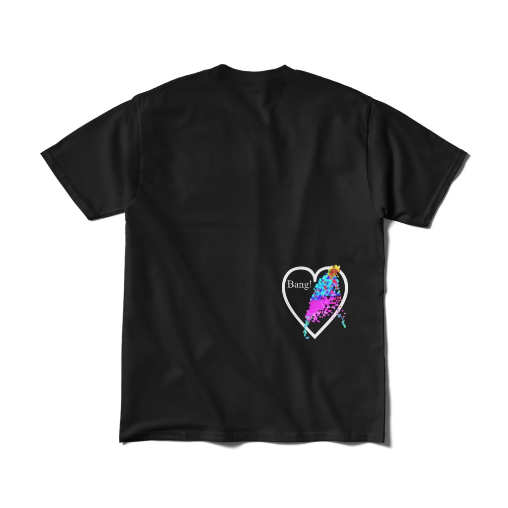 Tシャツ(バン!・白&黒)