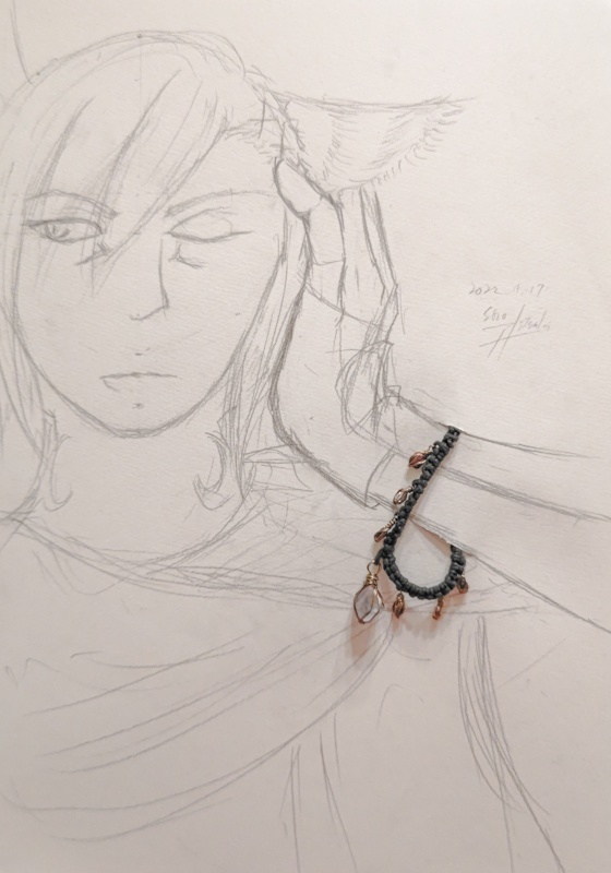 冒険者の腕飾り(黒)