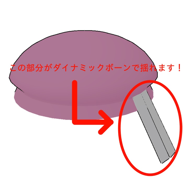 【3Dモデル】帽子4種類セット