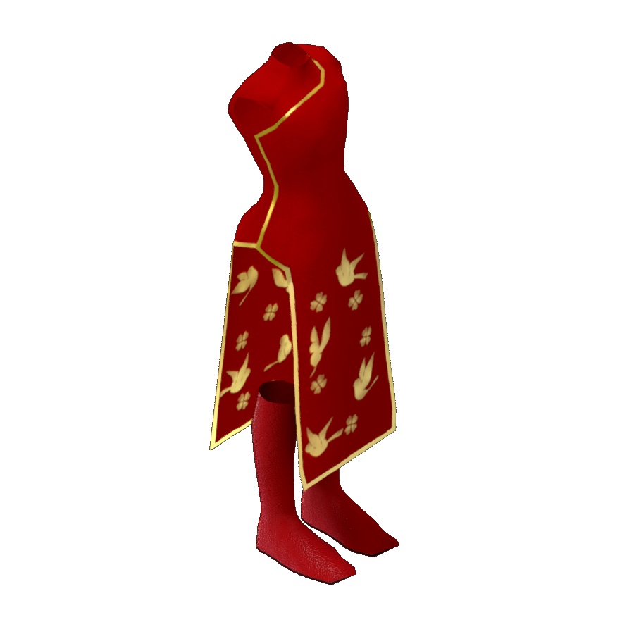 【ハルベルト用衣装】チャイナドレス