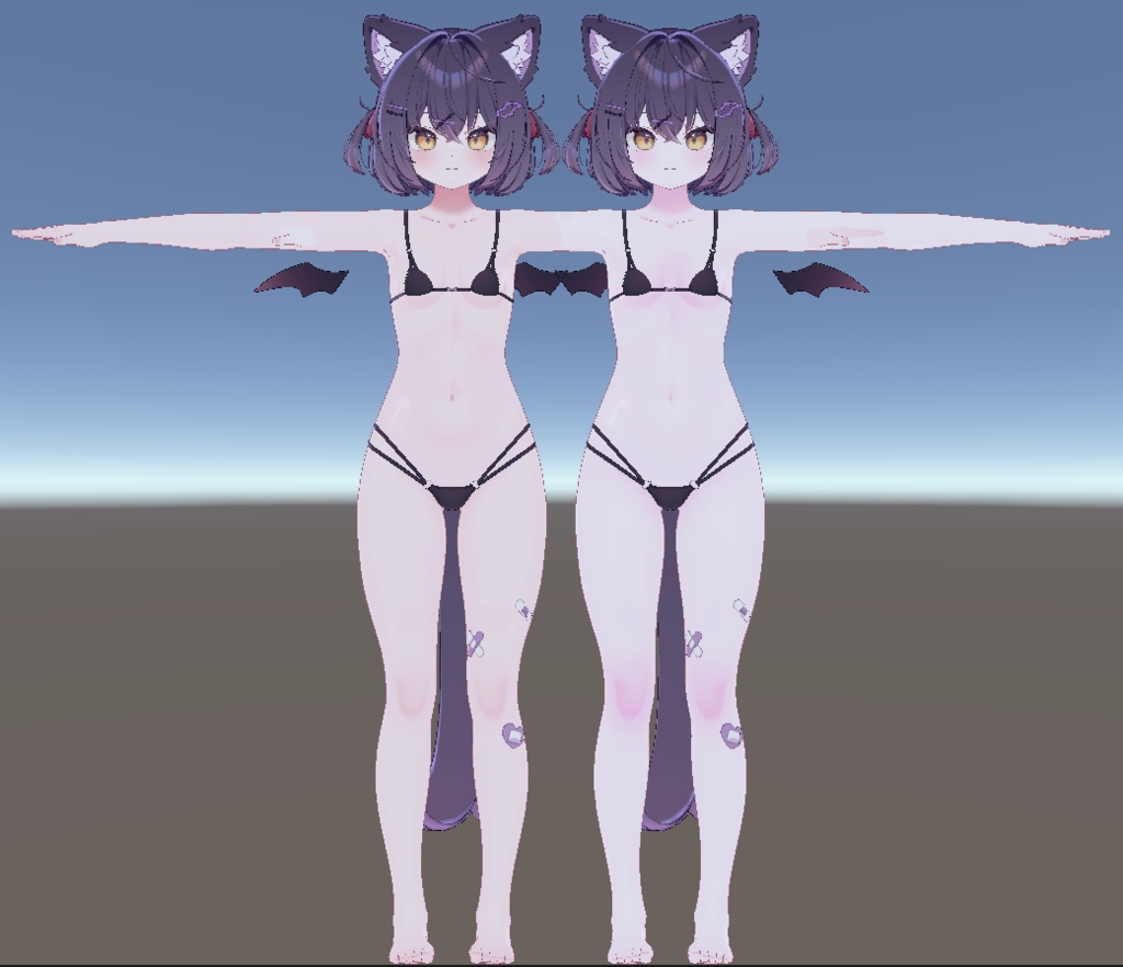 【Free】ショコラ -Chocolat- 専用-Pink Body Texture