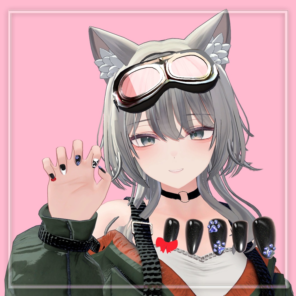 【複数アバター対応】Neko Nail