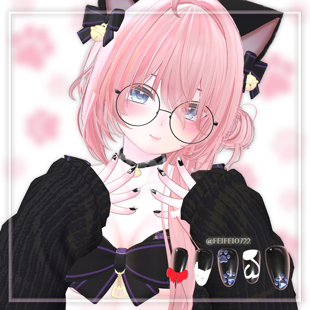 【複数アバター対応】Neko Nail