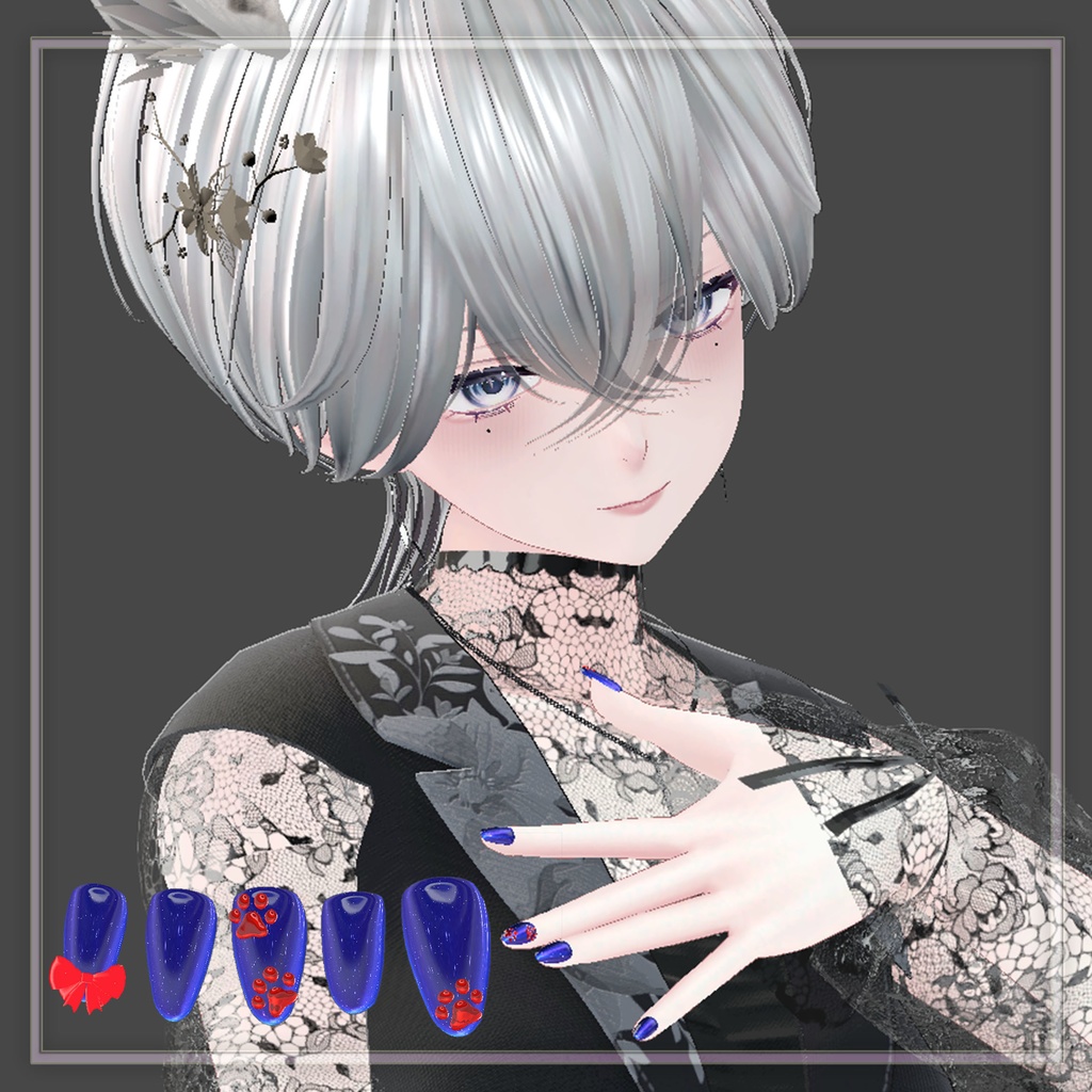 【複数アバター対応】Neko Nail