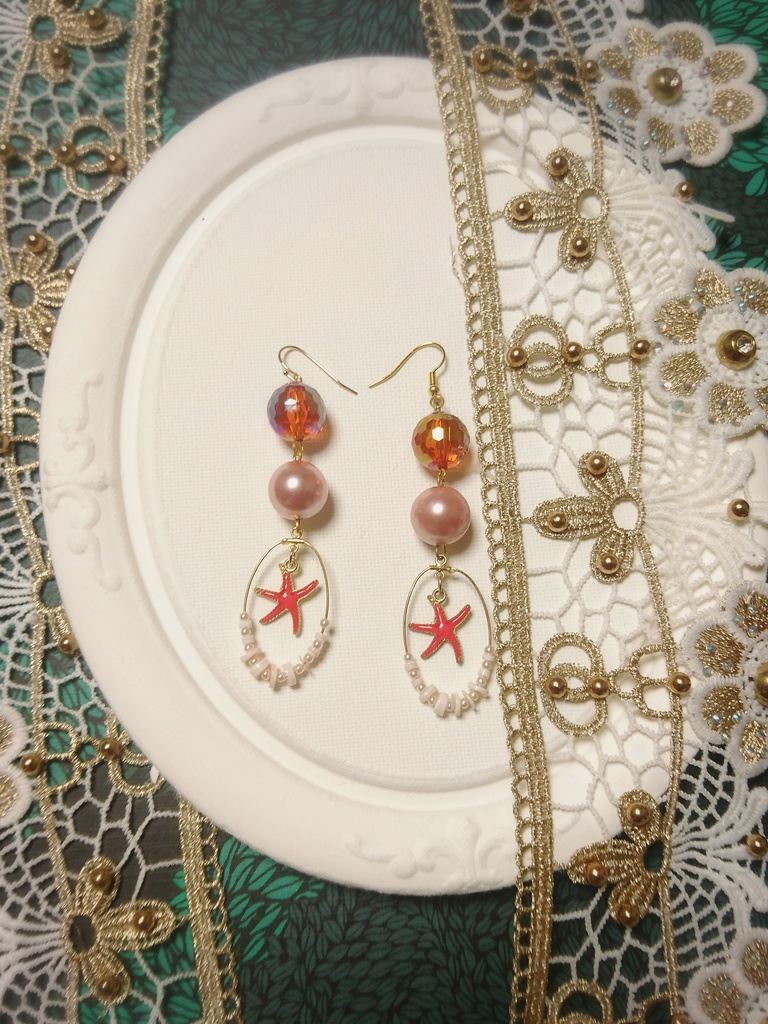 *常夏の国イメージチャーム・ピアス