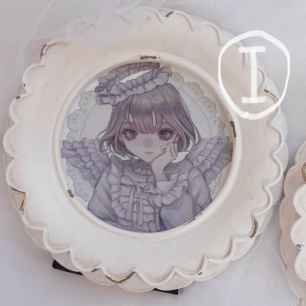 【値下げ】原画「フリルの小天使Ⅰ・Ⅱ」