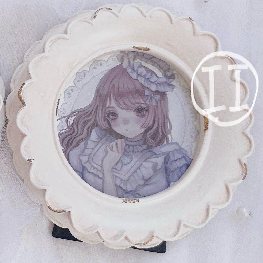 【値下げ】原画「フリルの小天使Ⅰ・Ⅱ」