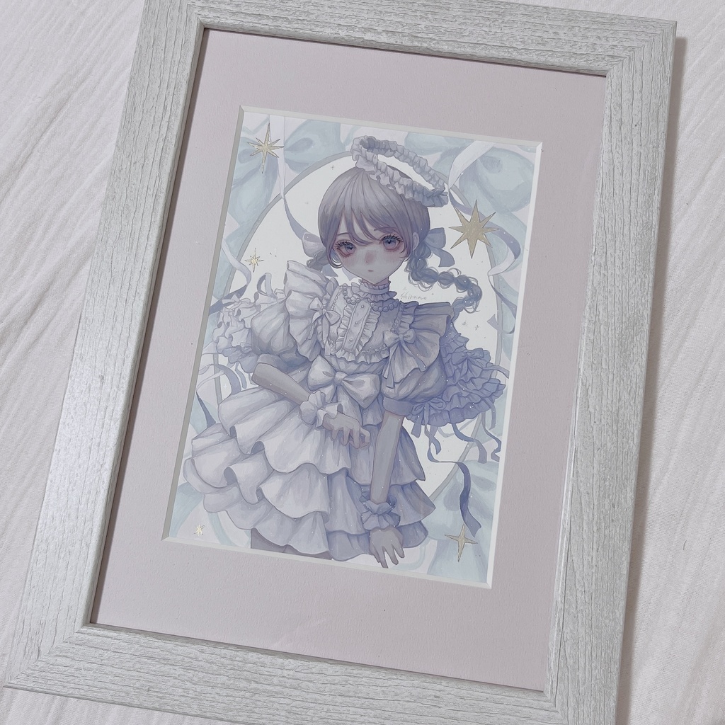 【値下げ】原画「フリルの天使」