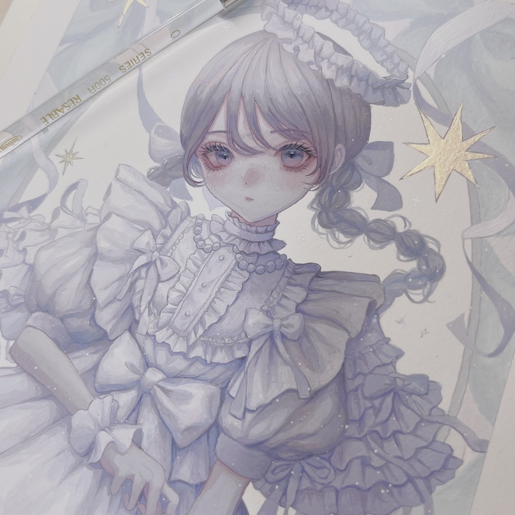 【値下げ】原画「フリルの天使」