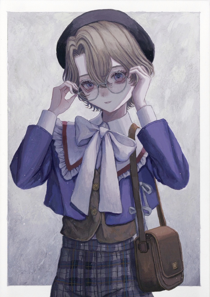 原画「Preppy attire」