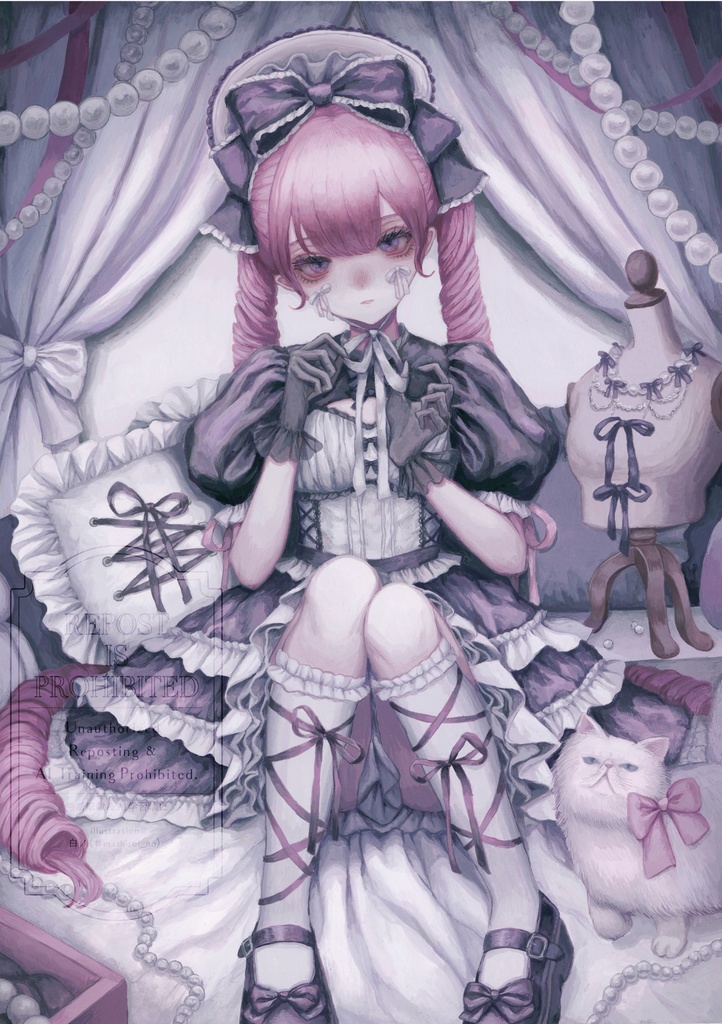 原画「Black sugar doll」