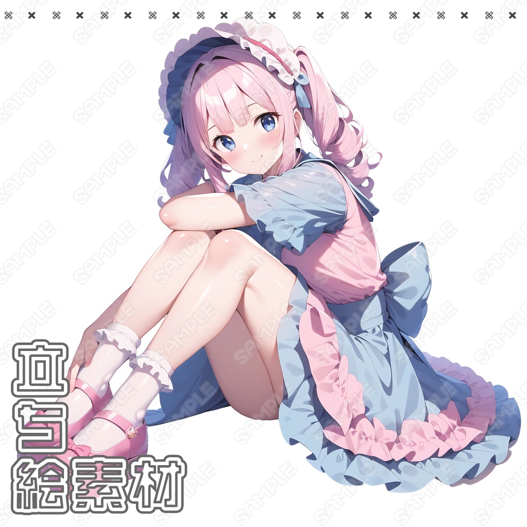 【018】立ち絵素材_ゆめかわ風少女①