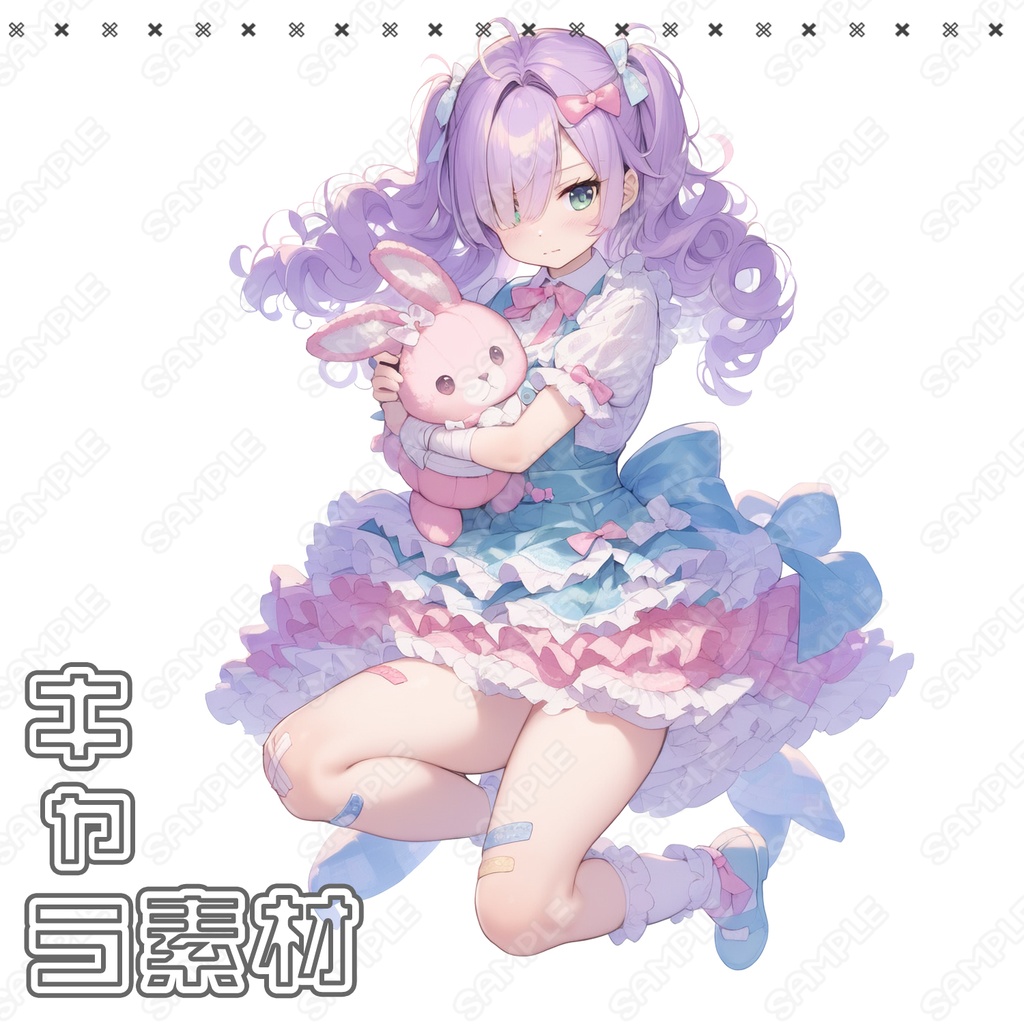 【066】キャラ素材_病み_ゆめかわ少女