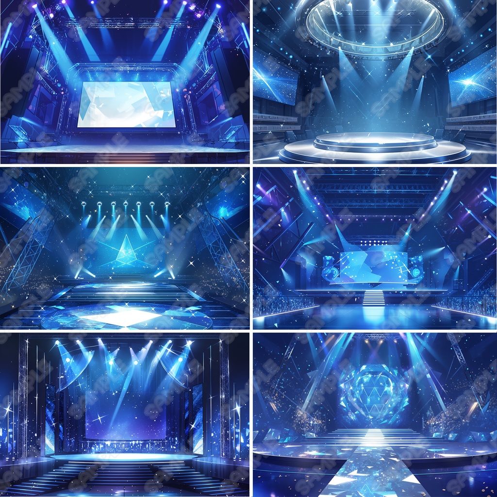 【BG035】アイドルステージ背景素材3_30枚セット