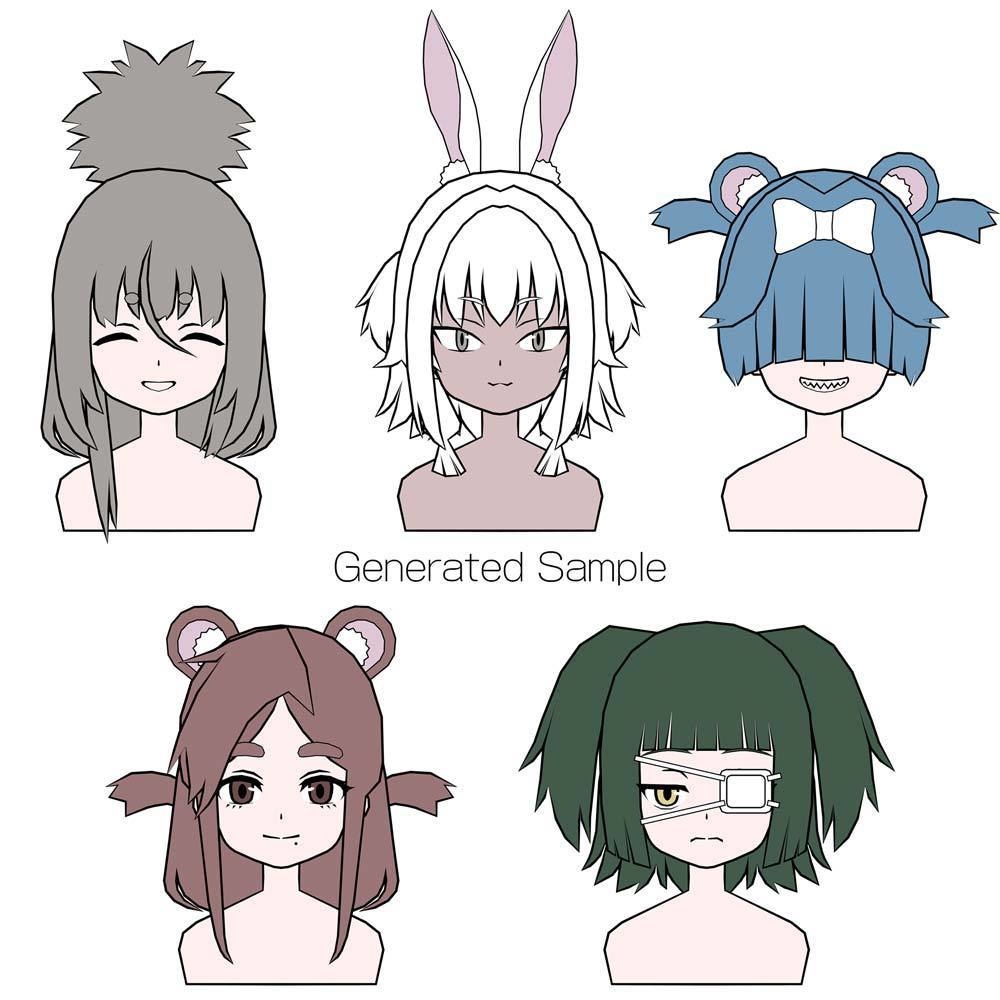 キャラクタージェネレーター for Blender