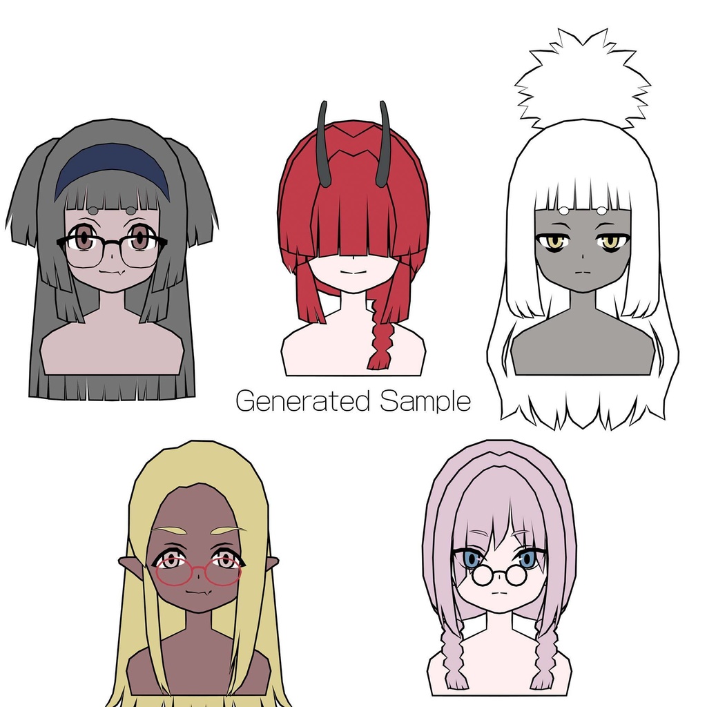 キャラクタージェネレーター for Blender