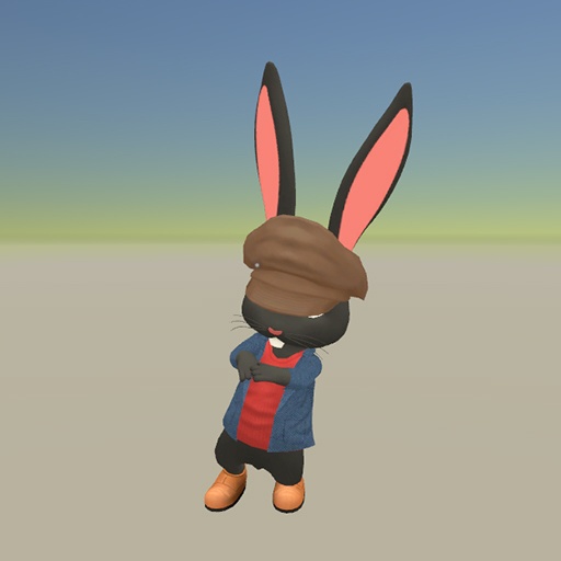 Vrchatオリジナルアバター 【うさぎのJOY君】 - 千夢一夜 - 4/4